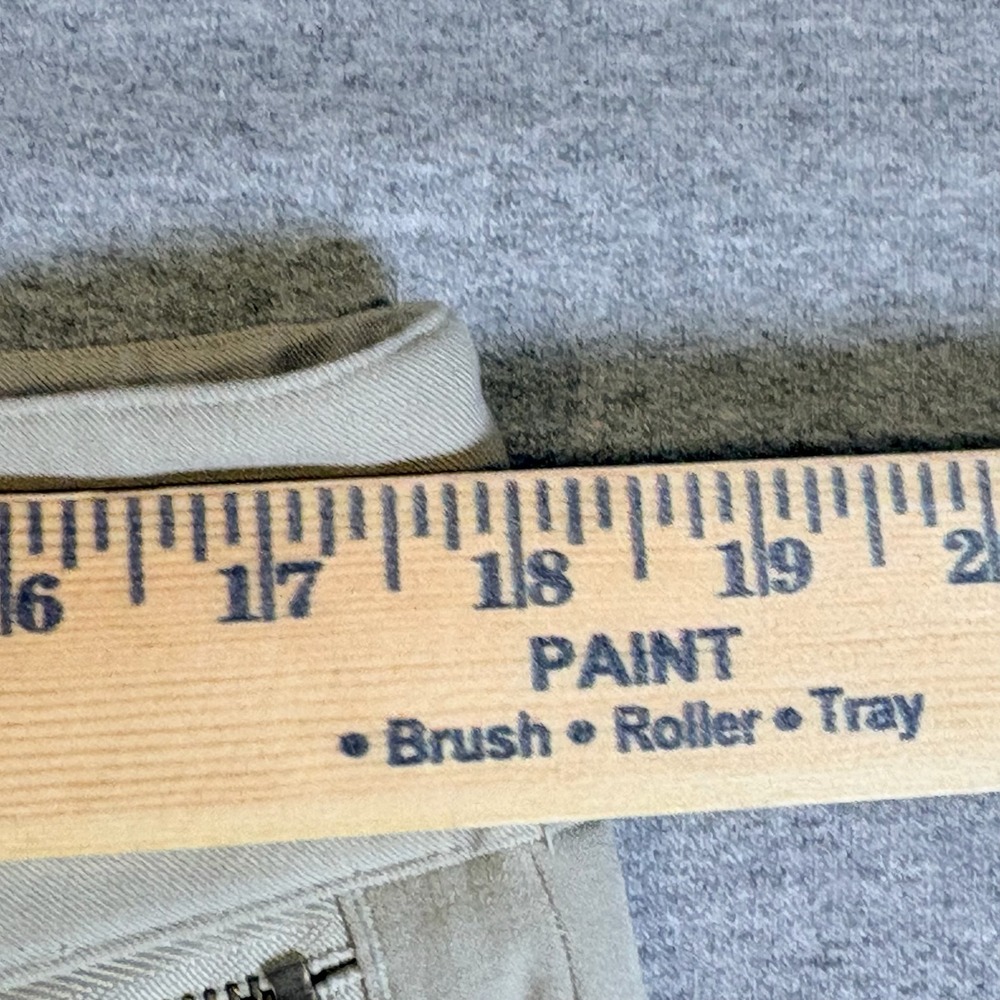 Columbia GRT‎ Pants Womens 14 Beige Stretch Zipper Pockets Hiking Khaki - Picture 7 of 7